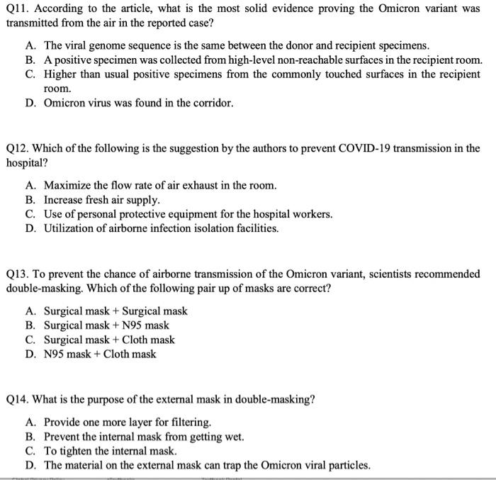 Transmission Of Omicron B 1 1 529 Sars Cov 2 Variant Of Concern In A Designated Quarantine Hotel For Travelers A Ch 4