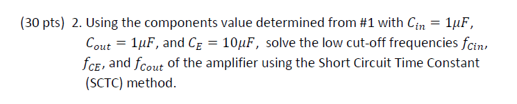 Consider The Fix Biased Common Emitter Amplifier With Bypassed Emitter Degenerative Resistor Shown Below Vcc Rc 12v Rb 3