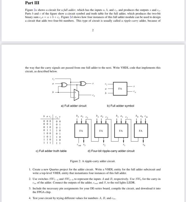 Laboratory Exercise 2 Numbers And Displays This Is An Exercise In Designing Combinational Circuits That Can Perform Bina 4