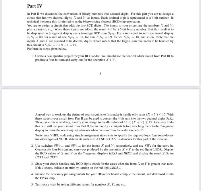 Laboratory Exercise 2 Numbers And Displays This Is An Exercise In Designing Combinational Circuits That Can Perform Bina 5