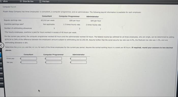 Elo Show Me How Pi Computer Font Aaby Company Has Twee Reployees Court Computer Programme And An Administrator The Foll 2
