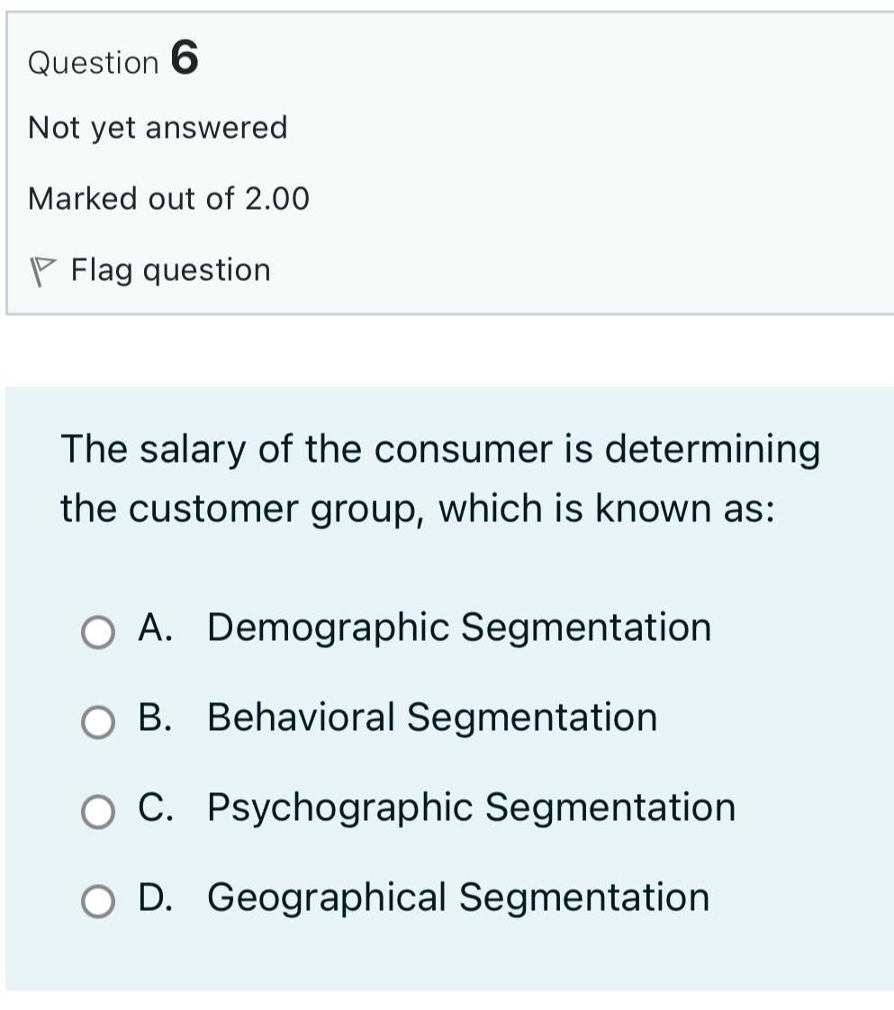 Choose The Correct Answer Without Explanation 6