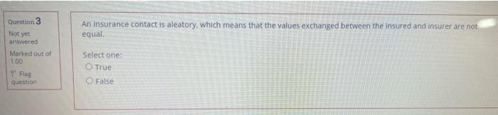 Question 1 Determining The Actual Cash Value Of A Car Is Based On The Fair Market Value Of The Car At The Time Of Loss 3