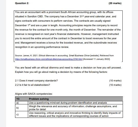 Ethics In Accountancy Please Assist Thanks 1