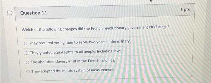 Question 2 1 Pts For What Reasons Did The Colonial System Primarily Expand In The Eighteenth And Nineteenth Centuries E 3