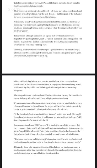 This Is The First Part Of An It Series Analysing For The Electric De Markets Rapidly Taking Of At The Start Of The Year 14