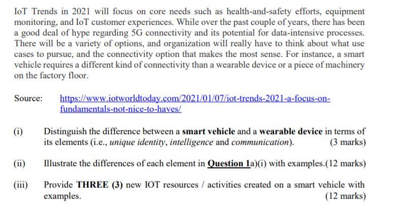 Iot Trends In 2021 Will Focus On Core Needs Such As Health And Safety Efforts Equipment Monitoring And Lot Customer Ex 1