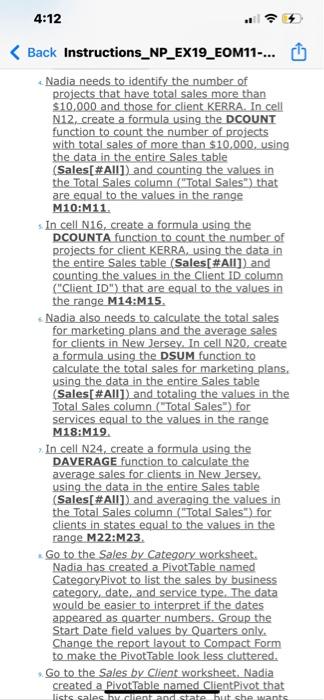 4 12 Back Instructions Np Ex19 Eom11 1 Nadia Ivanov Is A Partner At Qualey Consulting A Consulting Firm With Headq 2