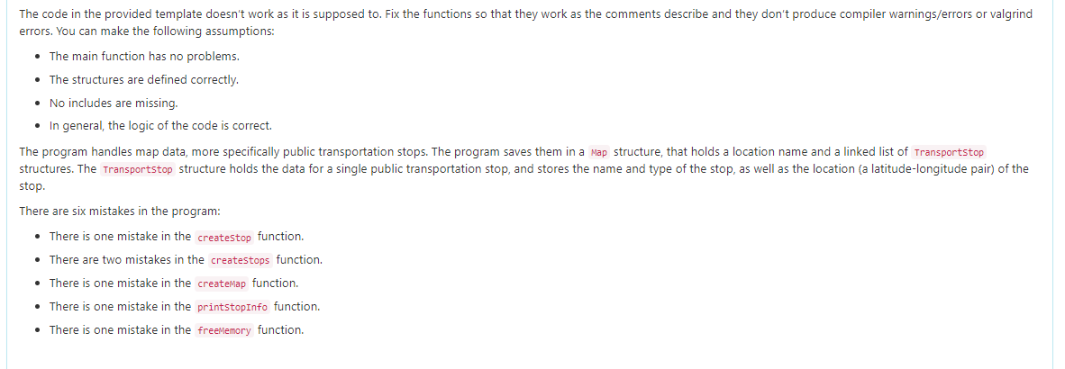 C Programming The Code The Code Below Doesn T Work As It S Supposed To Fix The Functions So That They Work As The C 1