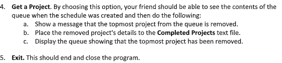 Can You Help Me With Option 3 Schedule Project This Is The Whole Problem 4