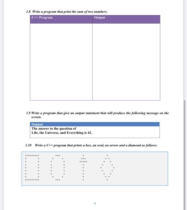 Part 1 Introduction 1 1 What Is The Meaning Of The Following In The Context Of Computer Science A Programming Langua 4