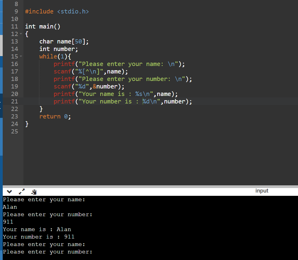 This Is C Language Programming Why Does Printf Print Together They Re Not As Separate As They Were In The Beginning T 1