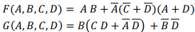 F A B C D A B A C D A D G A B C D B Cd Ad Bd 1 In Hierarchical Approach Boolean Functions F And G Are Imp 1