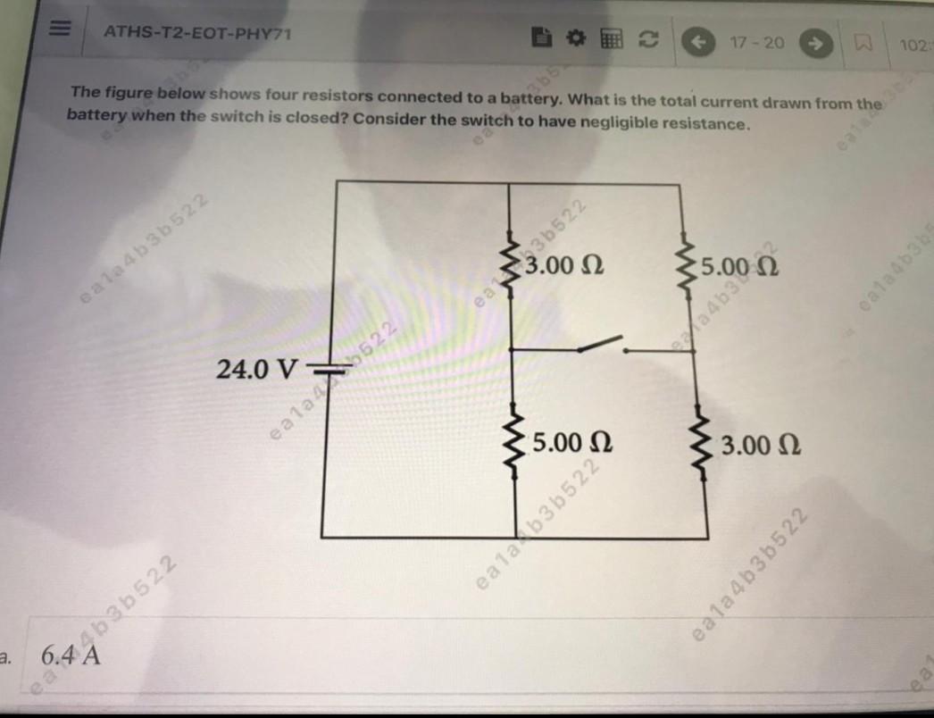 Consider A Circuit Consisting Of A Battery A Resistor And A Capacitor Wired In Series As Shown Below The Capacitor Is 2