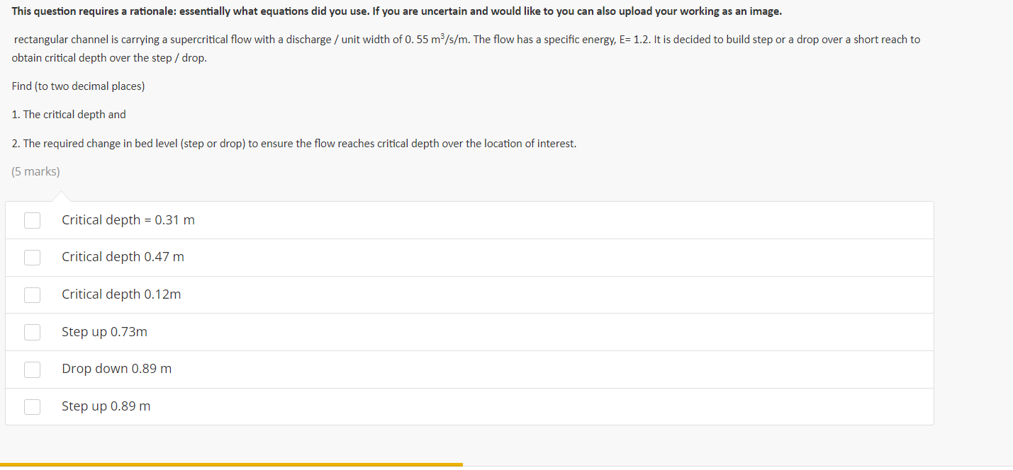 This Question Requires A Rationale Essentially What Equations Did You Use If You Are Uncertain And Would Like To You C 1