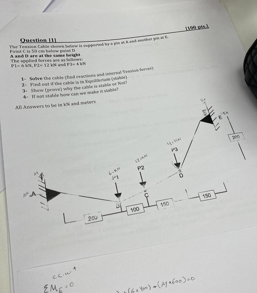I Just Want To Need How We Can Know That The Cable Is Stable Or Not And If It Not Stable How We Can Make It Stable 1