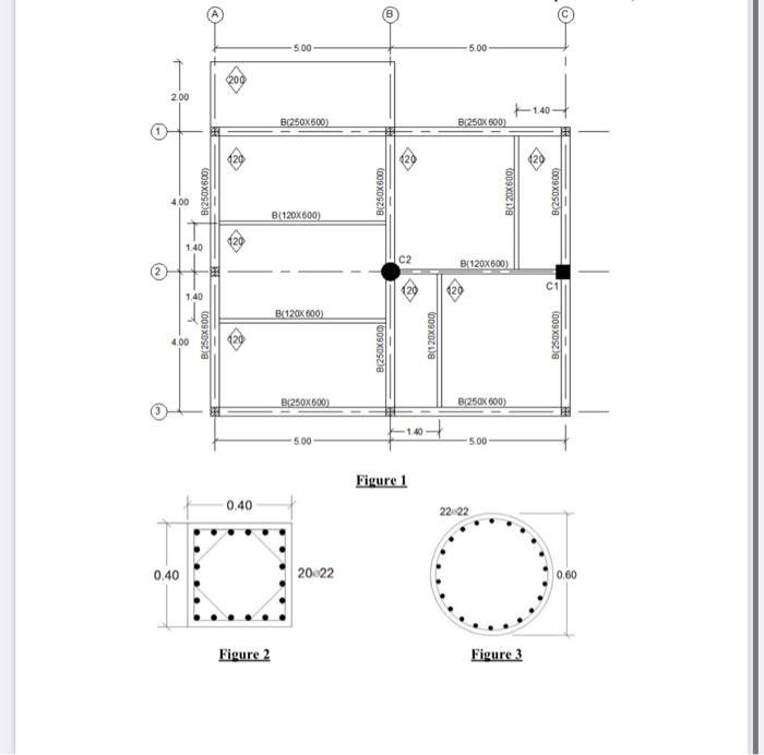 Question 1 Figurel Shows A Structural Plan Of A Typical Floor In An 11 Story Laterally Braced Residential Building Wall 2