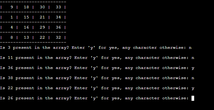 Need Help With 2d Array Coding Assignment I Created A 2d Array That Is Printed With Random Generated Numbers For An Assi 1