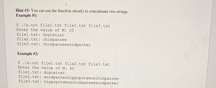 You Are Given N Files As Command Line Arguments Ex A Out File1 Txt File2 Txt Filen Txt Each File Contains A List Of 2