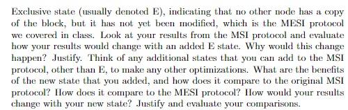 1 State Analysis Many Stooping Coherence Protocols Have Additional State State Transitions Or Bus Transactions To Re 2
