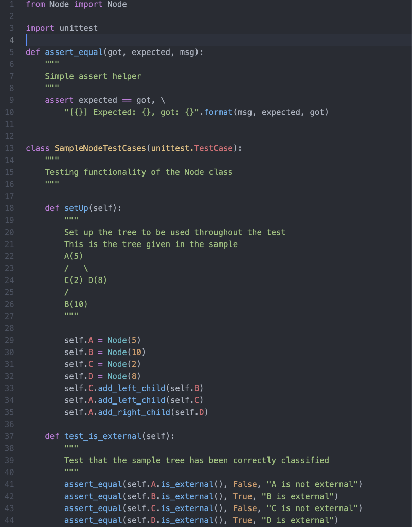 In Python Test Sample Node Py 5