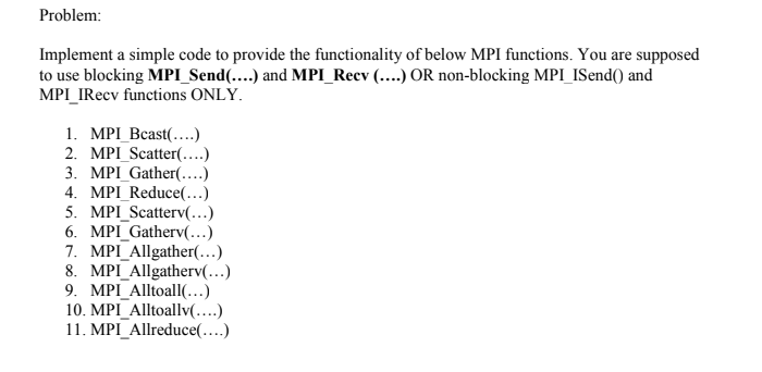 Course Parallel And Distributed Computing Write In C Language 1