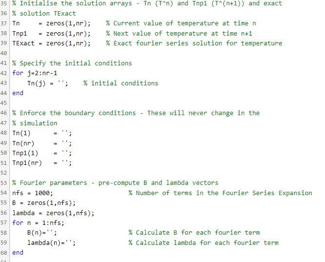 Numerical Soluton To Heat Equation Matlab 2