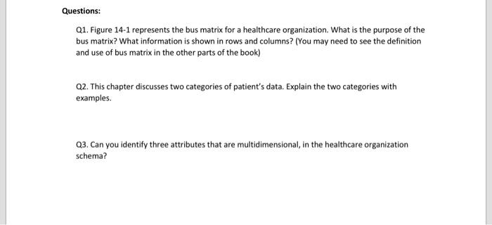 Figure 14 1 Illustrates A Sample Snippet Of A Healthcare Organization S Bus Matrix Patient Physician Employee Diagnosis 2
