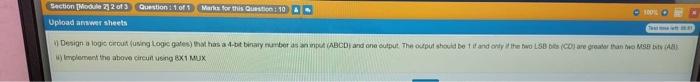 Mark For This Question 10 As Section Mode 22 Of 3 Question 11 Of 1 Upload Answer Sheets 100 To Design Blogi Outfing Lo 1