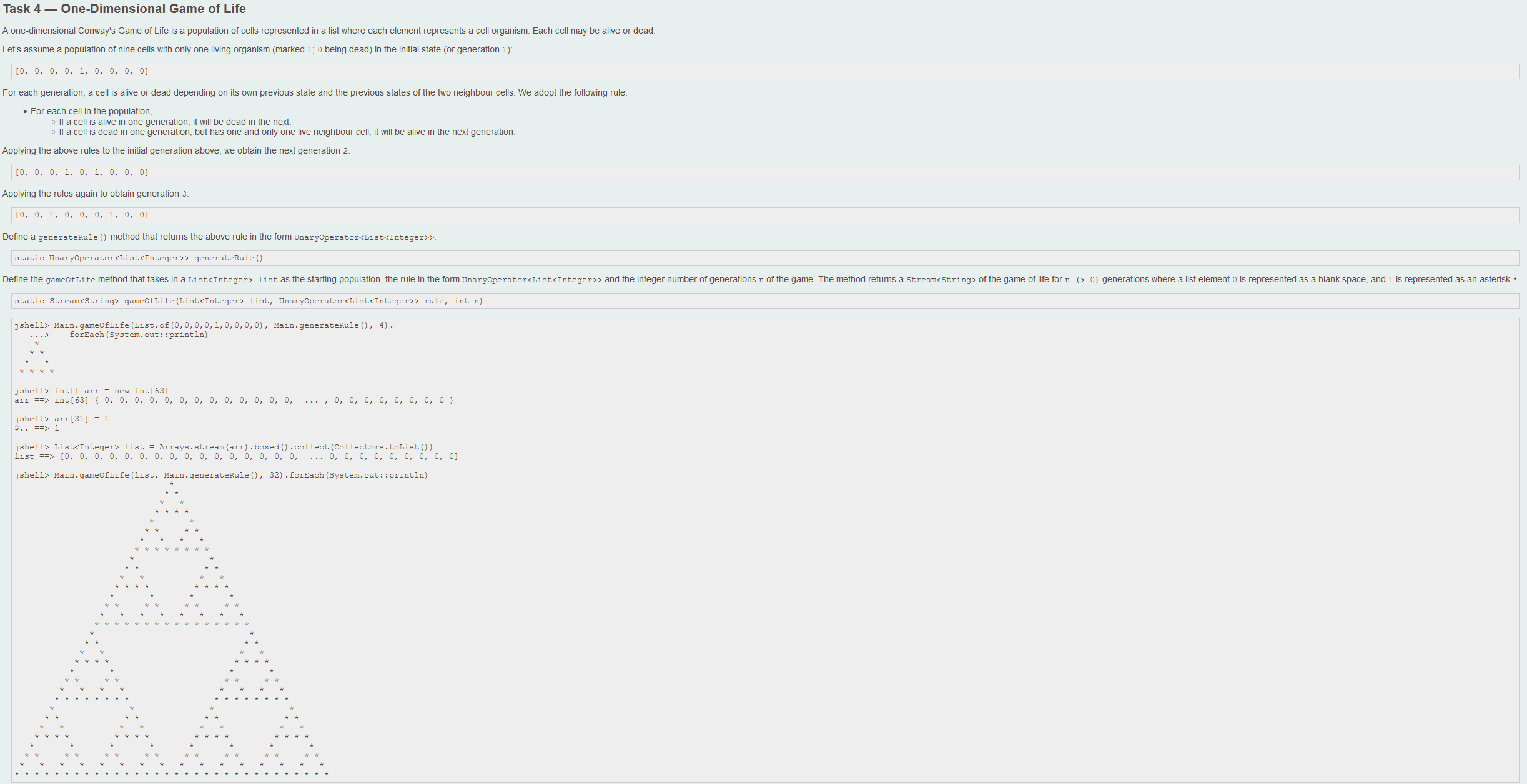 Answer In Java And Only Utilise Streams To Solve The Question Imperative Programming For Loops And While Loops Are No 1