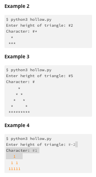 How Do I Need To Fix My Code And Add In My Code If User Enters Height Less Than 0 Set Default To 3 If A Character 1
