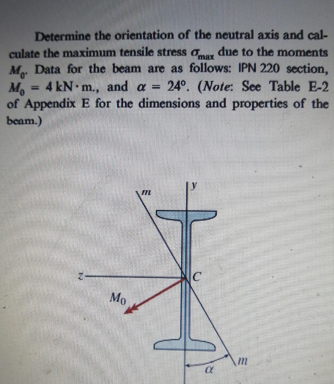 6 4 8 A Steel Beam Of L Section See Figure Is Simply Sup Ported At The Ends Two Equal And Oppositely Directed Bendin 2
