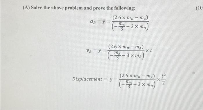 B Now Use Simulink To Simulate The Above Problem 1 Plot The Relationship Between Time X Axis And Displacement Y 3