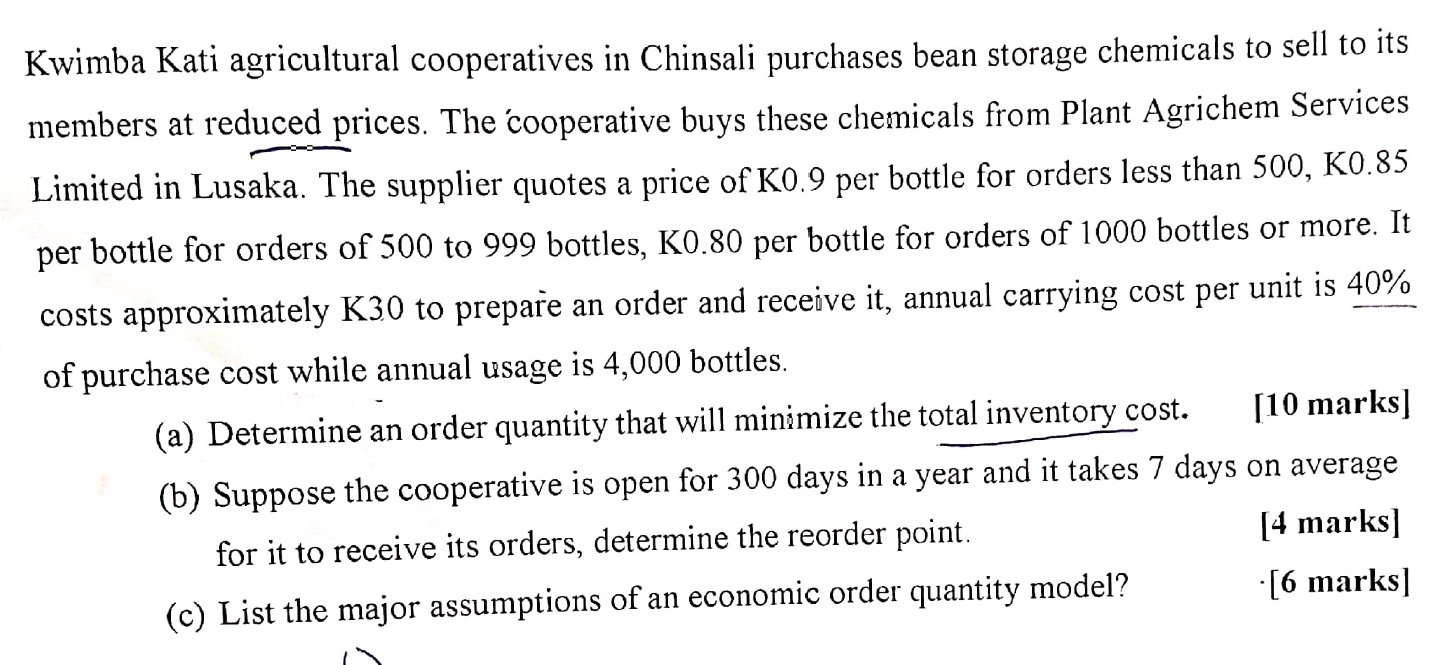 Kwimba Kati Agricultural Cooperatives In Chinsali Purchases Bean Storage Chemicals To Sell To Its Members At Reduced Pri 1