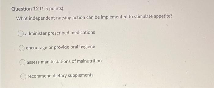 Question 11 1 5 Points A Nurse Is Caring For Multiple Patients Receiving Continuous Tube Feedings Through Gastrostomy 3