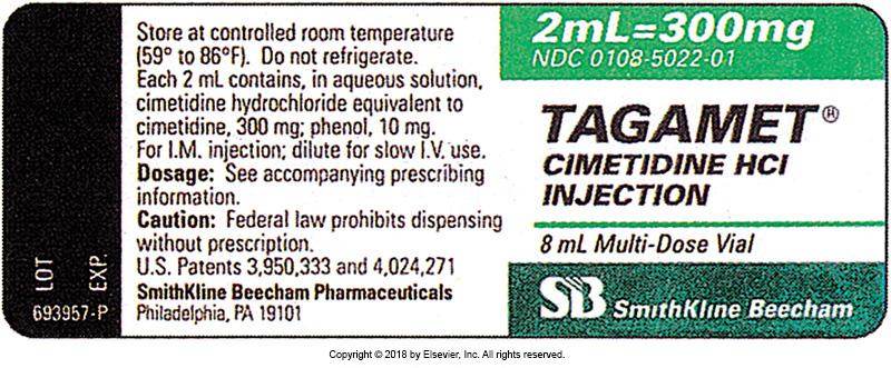 Order Tagamet 300 Mg Ivpb Q8hr The Medication Has Been Added To 50 Ml D5w To Infuse Over 30 Minutes Drop Factor 10 G 1