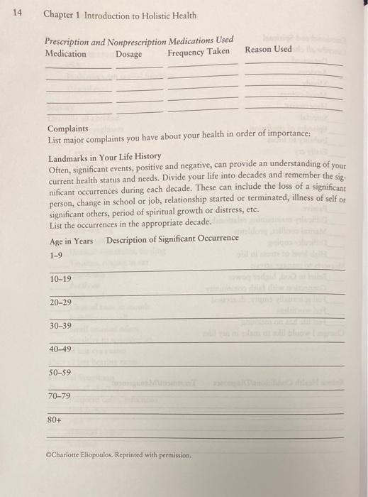 As Description Assess Your Health Through Participation In A Self Assessment Of Health As Well As Watching A Video On T 8