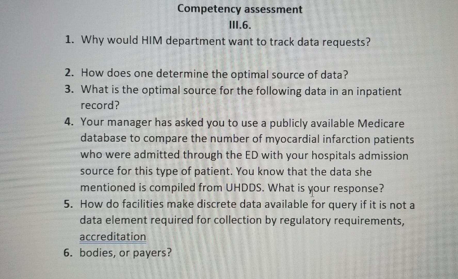 1 A Clinical Department Has Received An Unusual Number Of Complaints From Patients About Their Experience Which Of The 2