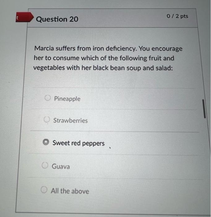 T Question 7 0 2 Pts Calcium Is Necessary For Which Physiological Function S O Structure Of Bone Nerve Transmission Mu 5