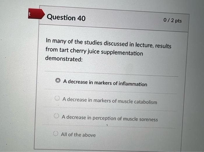 T Question 37 0 2 Pts The Following Condition Is The Underlying Cause Of Both The Triad And Red S Endocrine Dysfunction 2