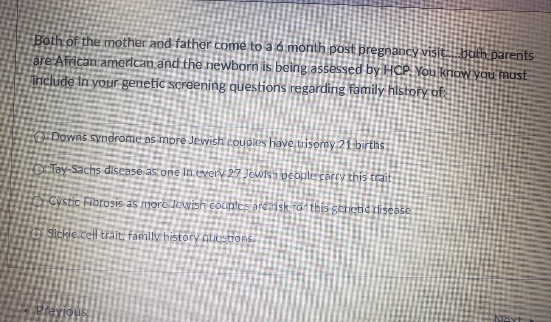 6 5 Pts Case Information For The Following Questions Your 28 Year Old Mother Kim Delivered Twin Girls Both Under 4 Poun 7