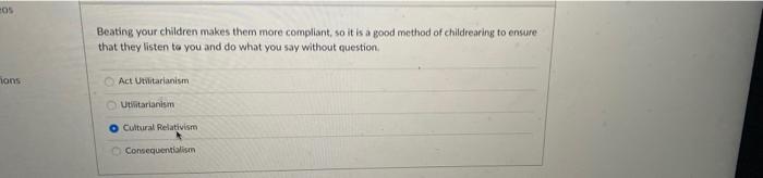 Fos Beating Your Children Makes Them More Compliant So It Is A Good Method Of Childrearing To Ensure That They Listen T 1