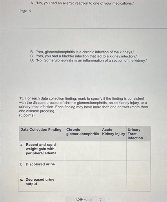 Admission For Urolithiasis Kidney Stones Patient History And Nurse S Notes Cal Stone Age 52 Is Admitted To The Hospi 6
