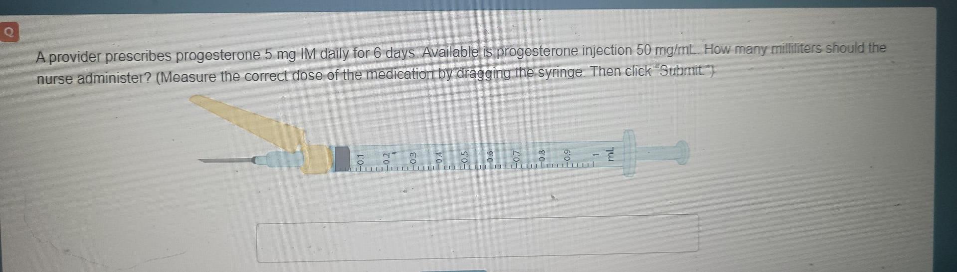 A Provider Prescribes Ondansetron 4 Mg Iv Bolus Every 8 Hr Prn For Nausea Available Is Ondansetron Injection 2 Mg Ml Ho 2