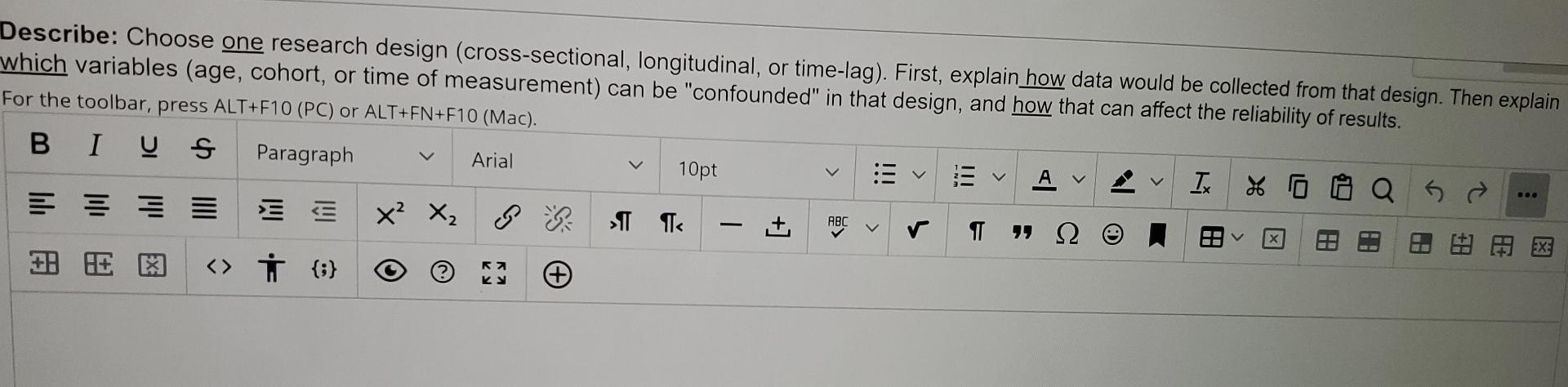 Describe Choose One Research Design Cross Sectional Longitudinal Or Time Lag First Explain How Data Would Be Coll 1