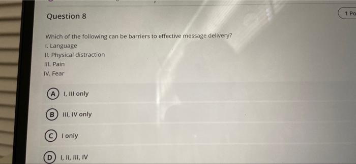 39 Minutes Remaining 30 Of Bo Questions Remaining Question 5 1 Point Which Of The Following Contribute S To A Positive 4