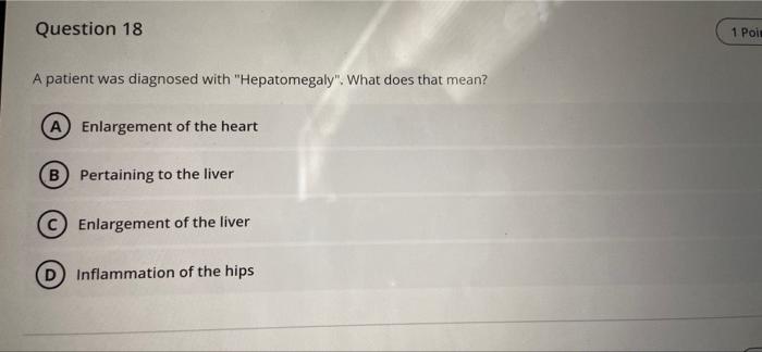 37 Minutes Remaining 30 Of 30 Questions Re Question 14 What Does Endo Indicate In The Medical Word Endocarditis A S 5