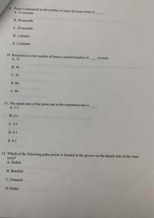9-pulse-is-measured-as-the-number-of-times-the-heart-beats-in-a-15