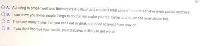 O A Adhering To Proper Wellness Techniques Is Difficult And Requires Total Commitment To Achieve Even Partial Success 1