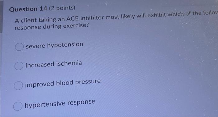 Question 13 2 Points According To The Acsm Altitude Staging Guidelines If A Person Stages At 8 000 Ft 5 Days Then As 2